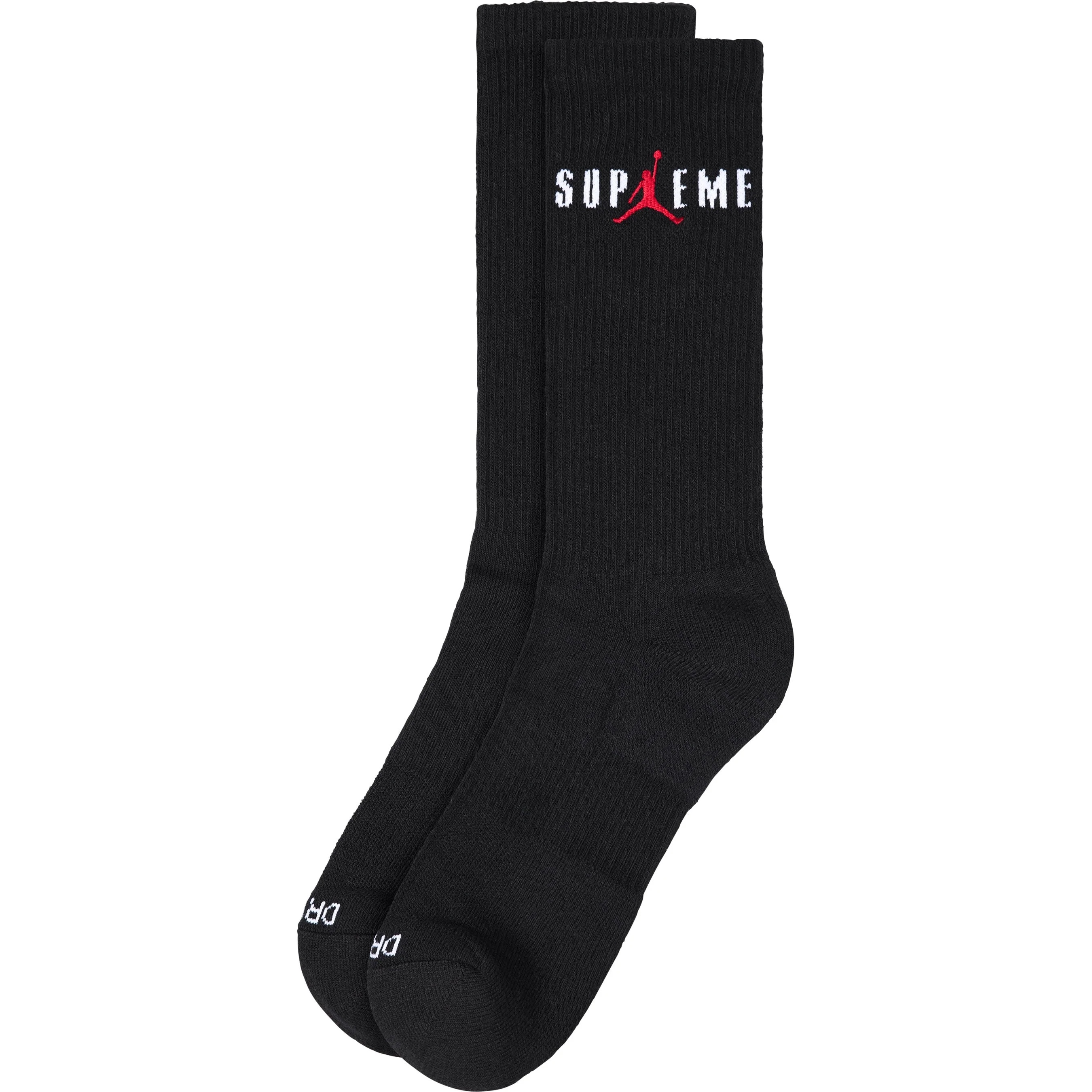 Supreme®/Jordan® Crew Socks (2 Pack) view 3